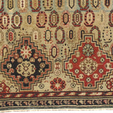 Antique Caucasian Shirvan Long Rug 4'3" x 9' 5''