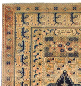 Antique Giordez Turkish Rug 3'3" x 6' 0"