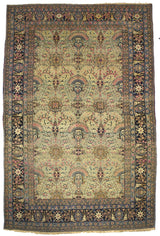 Antique Tehran Rug 6'7" x 10'1"