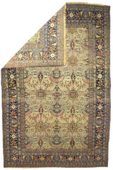 Antique Tehran Rug 6'7" x 10'1"