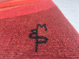 Mid Century Tapestry Signed and Design by Jacob 4' 8" x 5' 8''