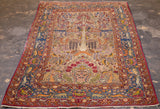 Antique  Tehran Rug 4'3" x 6' 7"