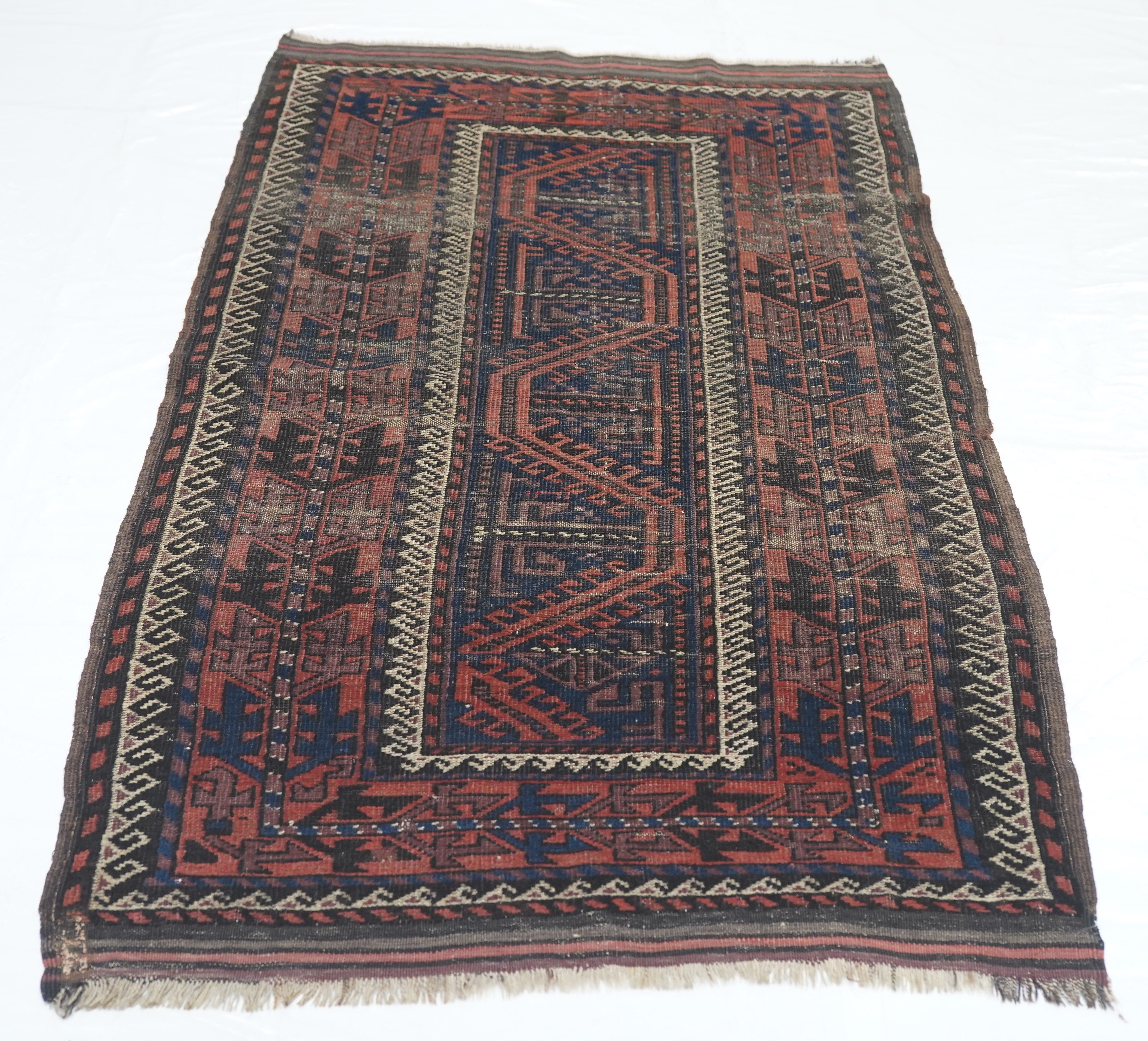 Antique Baluch Rug 2'10'' x 5'7''