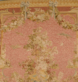 Extremely Fine and Rare Antique French Beauvais Aubusson Tapestry 9'1" x 9' 10''
