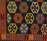 Fine Antique Caucasian Kilim Rug 5'3" x 8' 4"