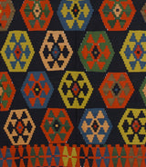 Fine Antique Caucasian Kilim Rug 5'3" x 8' 4"
