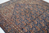 Antique Sarouk Rug 3'4'' x 4'10''