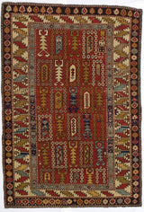 Fine Antique Caucasian Kuba Rug 3'5" x 5'0"