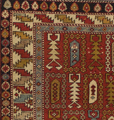 Fine Antique Caucasian Kuba Rug 3'5" x 5'0"