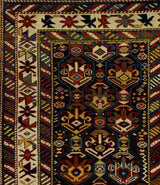 Antique Caucasian Kuba Rug 3' 1" x 5' 7"