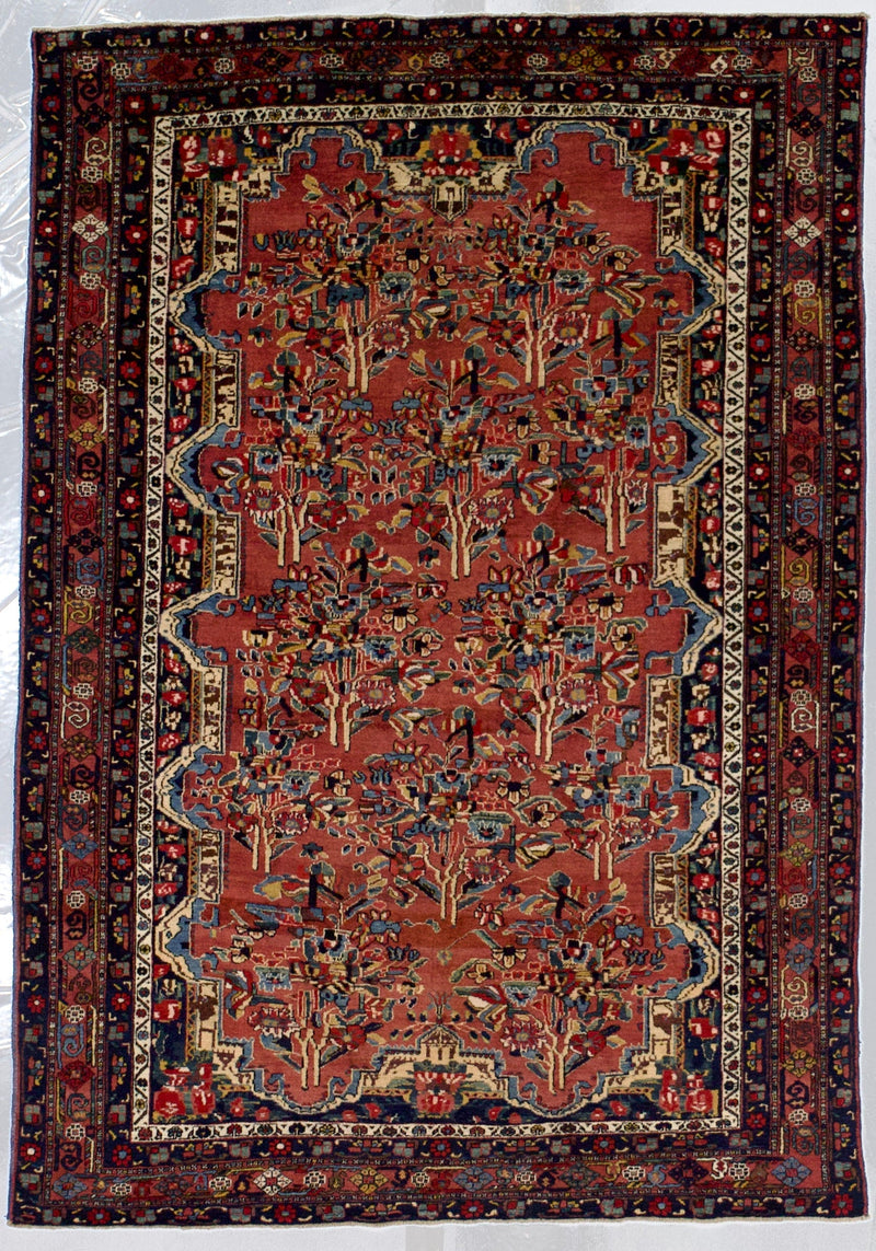Antique Armenian Weave Rug 4'9