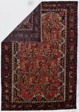 Antique Armenian Weave Rug 4'9" x 6' 10"
