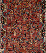 Antique Armenian Weave Rug 4'9" x 6' 10"