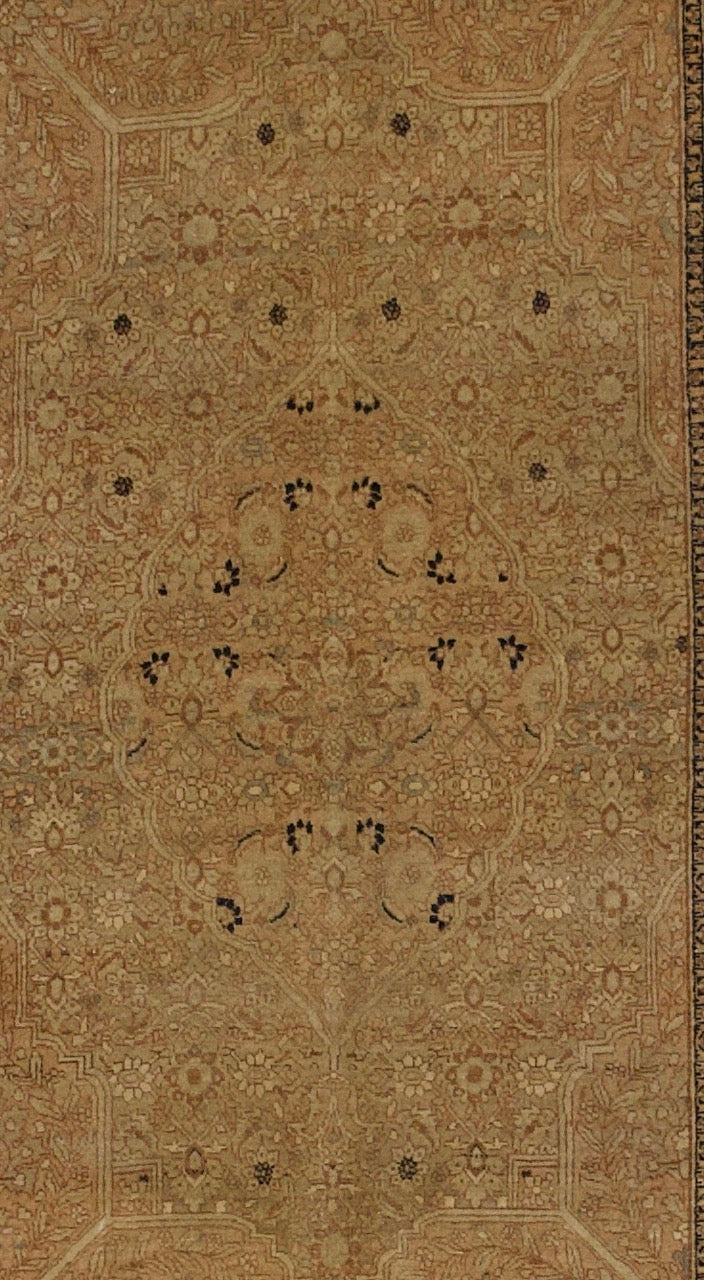 Antique Persian Haji Jalili Tabriz Rug 4'5" x 6' 6"