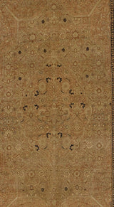 Antique Persian Haji Jalili Tabriz Rug 4'5" x 6' 6"