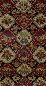 Antique Tehran Rug 4'6" x 7' 0"
