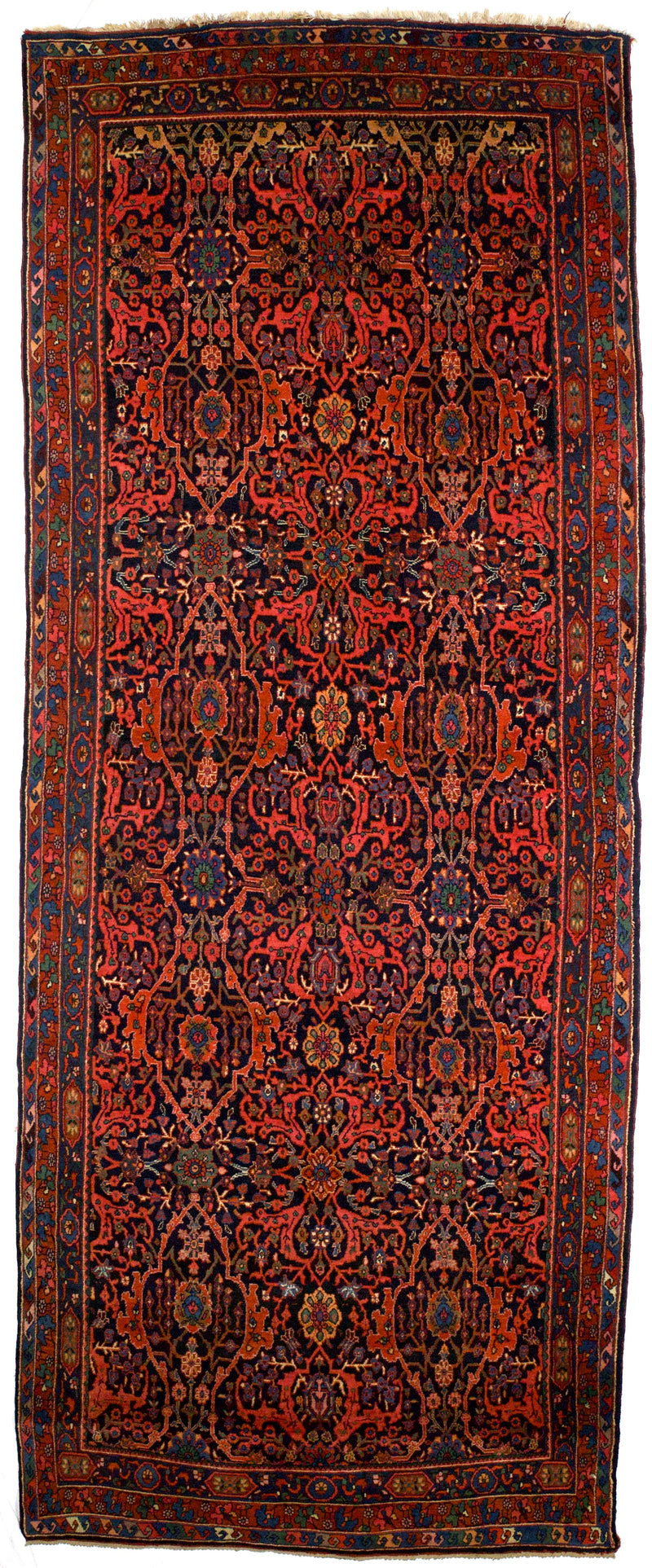 Antique  Bidjar Rug 5'4