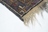 Vintage Turkish Tribal Rug 3' x 5'7''