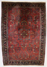 Antique  Mohajeran Sarouk Rug 10' 6'' x 15' 0"