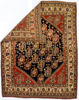 Antique Qashqai Rug 4'8" x 6'0"
