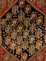 Antique Qashqai Rug 4'8" x 6'0"
