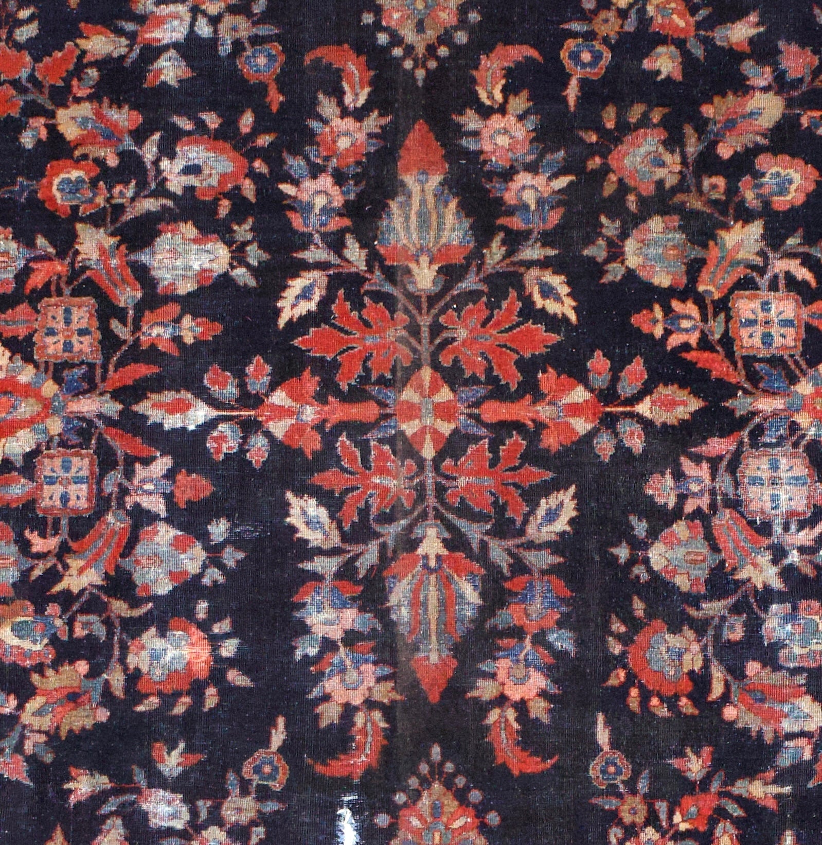 Fine Antique Mahal Rug 10' 0" x 16' 5''