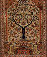 Antique Doroksh Rug 4' 2" x 5' 7''