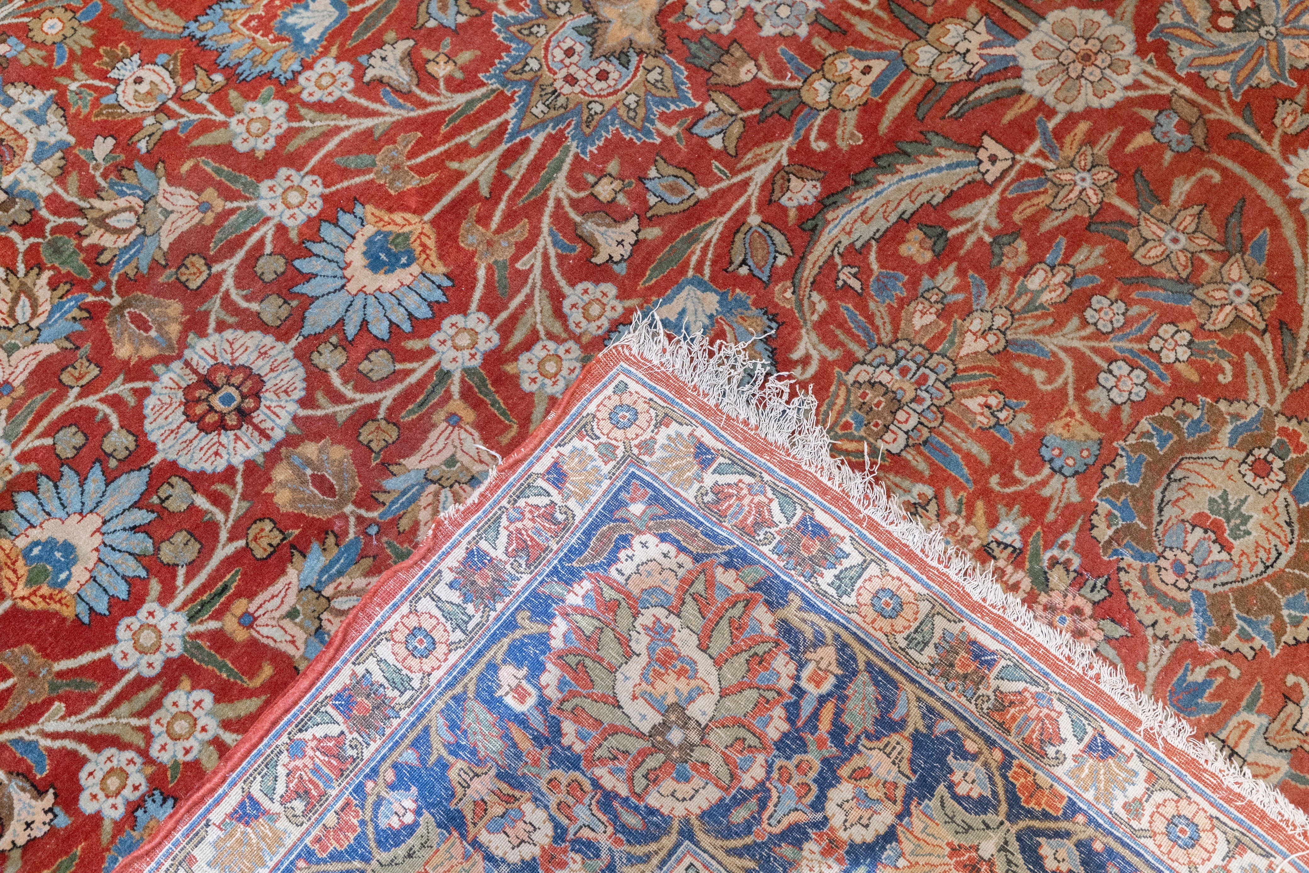 Antique Tehran Rug 9'1'' x 12'2''``