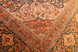 Antique  Hajijalili Tabriz Rug 11' 0" x 18' 0"