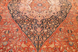 Antique  Hajijalili Tabriz Rug 11' 0" x 18' 0"