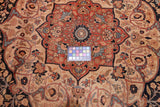 Antique  Hajijalili Tabriz Rug 11' 0" x 18' 0"