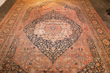 Antique  Hajijalili Tabriz Rug 11' 0" x 18' 0"