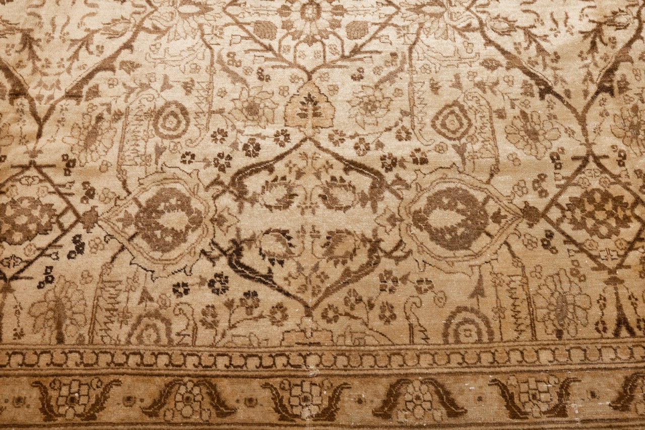 Vintage  Tabriz 12'11" x 17' 4''