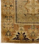 Extremely Fine/rare and unusual Antique Silk Rug 4' 0" x 5' 4"