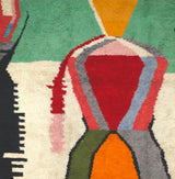 Vintage Moroccan Wool Rug 9' 0" x 11' 10''