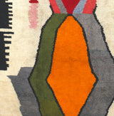 Vintage Moroccan Wool Rug 9' 0" x 11' 10''