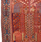 Early Antique Bakhshayesh Long Rug 5'8" x 14' 6''
