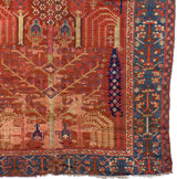 Early Antique Bakhshayesh Long Rug 5'8" x 14' 6''