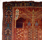 Early Antique Bakhshayesh Long Rug 5'8" x 14' 6''