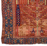 Early Antique Bakhshayesh Long Rug 5'8" x 14' 6''