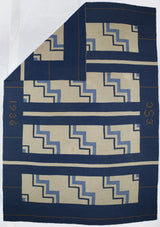 Vintage Swedish Rug Signed and Dated 8' 6" x 12' 5''