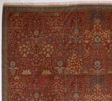Antique Mohtasham Kashan Rug 10' 5" x 13' 1"