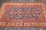 Antique  Afshar Rug 4'1" x 5' 6"