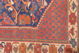 Antique  Afshar Rug 4'1" x 5' 6"