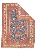 Antique  Afshar Rug 4'1" x 5' 6"