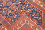 Antique  Afshar Rug 4'1" x 5' 6"