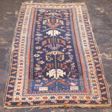 Antique Caucasian Shirvan Bijov Rug 2' 10'' x 6' 0"