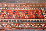 Antique Caucasian Kazak Rug 3' 10" x 6' 9"