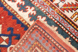 Antique Caucasian Kazak Rug 3' 10" x 6' 9"