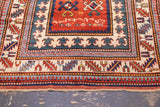 Antique Caucasian Kazak Rug 3' 10" x 6' 9"
